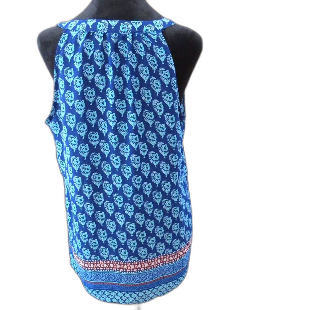Rose & Olive Women's Boho Sleeveless Top medium NWOT - Picture 5 of 8
